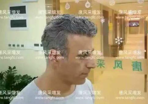 男士假发白色更时尚，要不要来个胡歌同款？